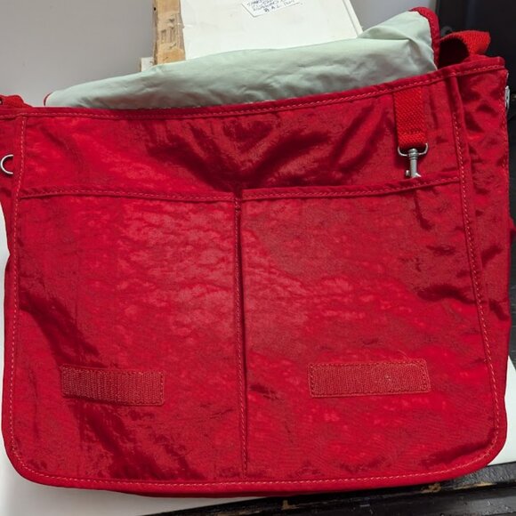 Kipling Nylon Travel Shoulder Laptop Messenger Bag  Expandable - Picture 4 of 7